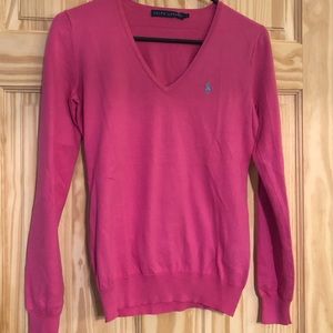 NWOT | Ralph Lauren V-Neck Sweater | Pink